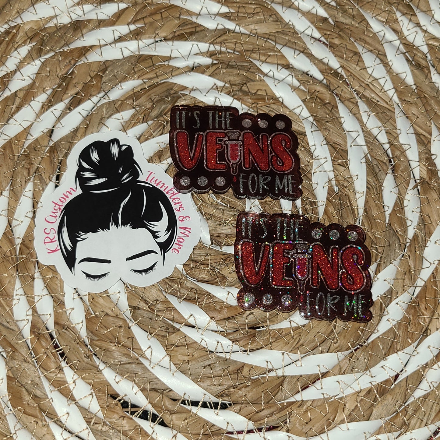 RTS Badge Reels - It's the Veins for Me