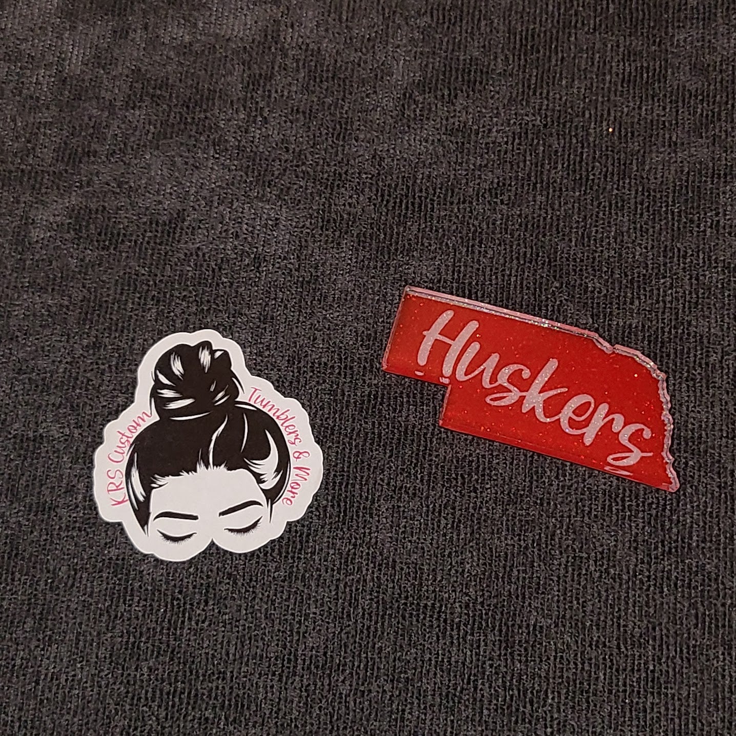 RTS Badge Reels - NE State/Husker