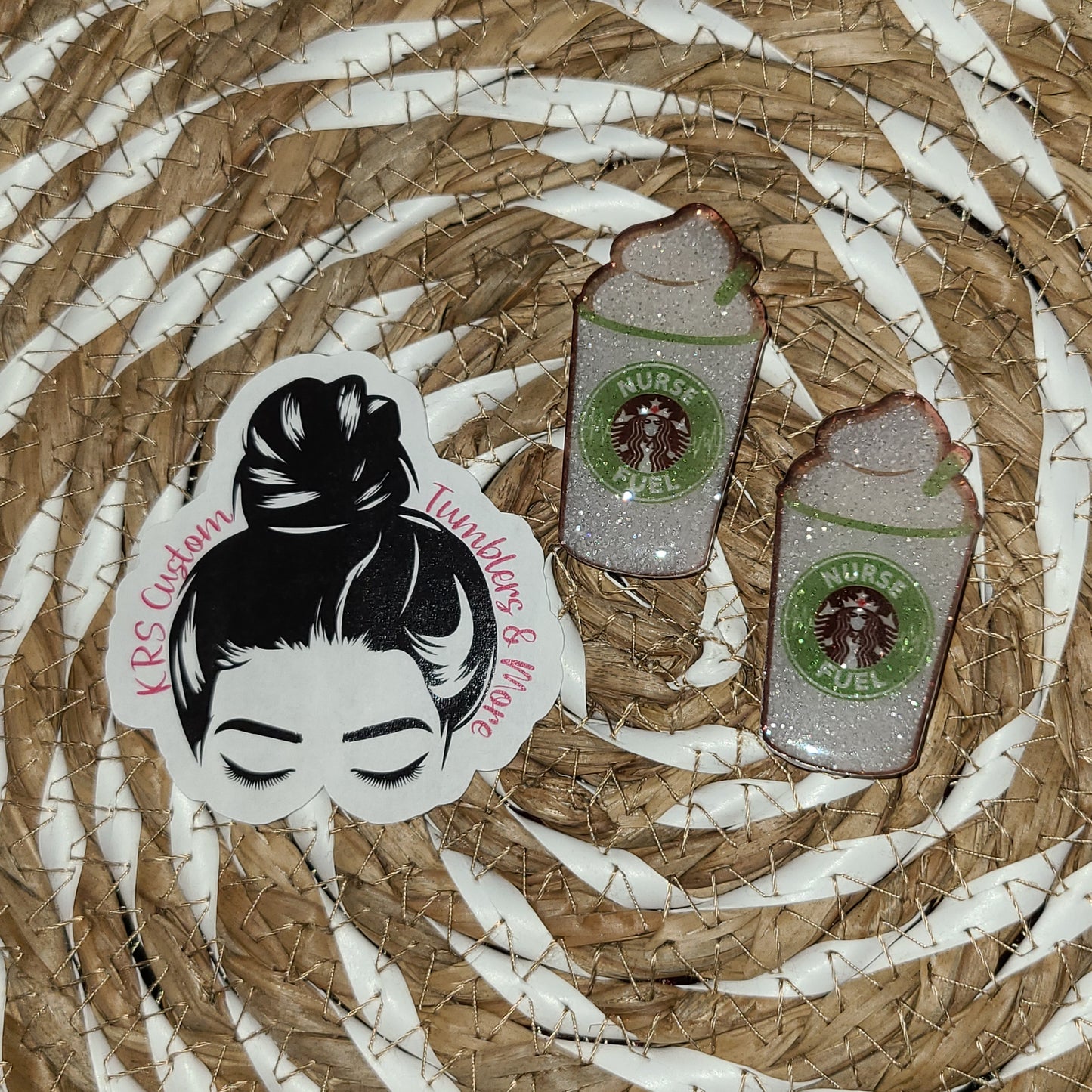 RTS Badge Reels - Latte