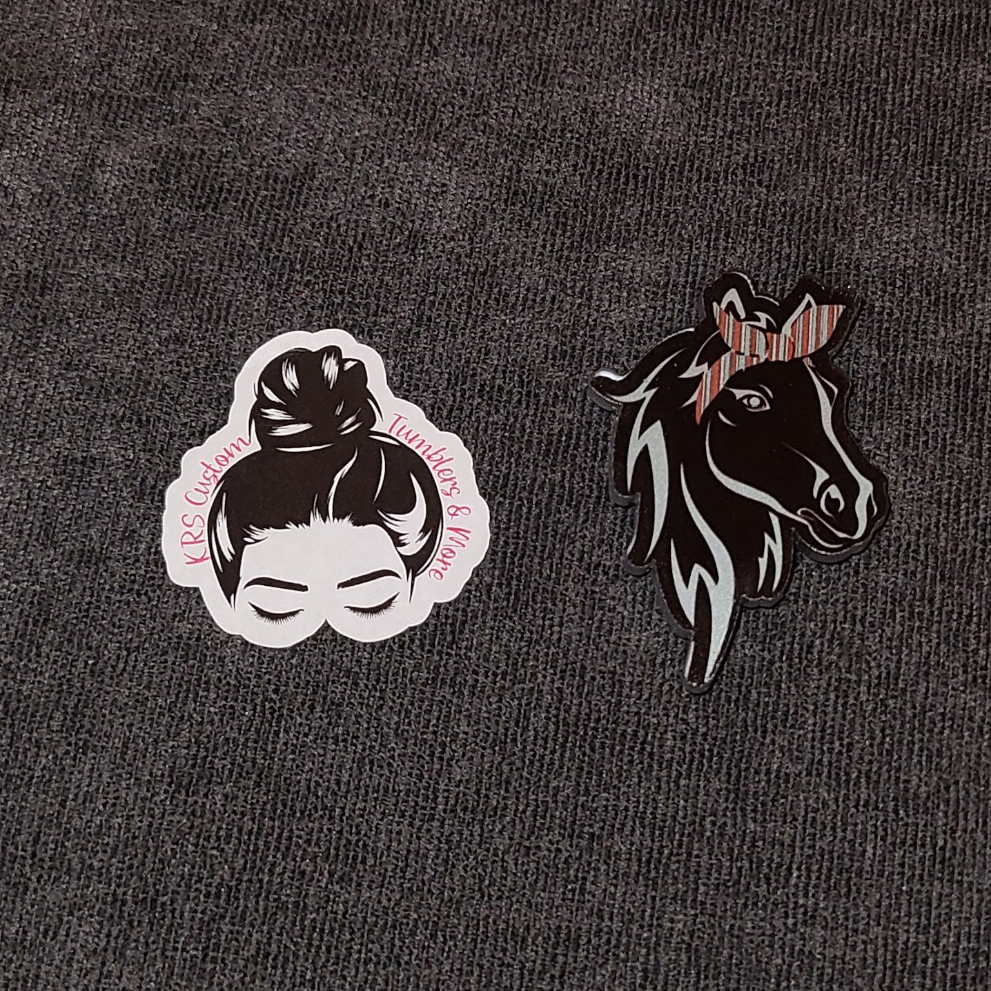 RTS Badge Reels - Horse w/ Bandana