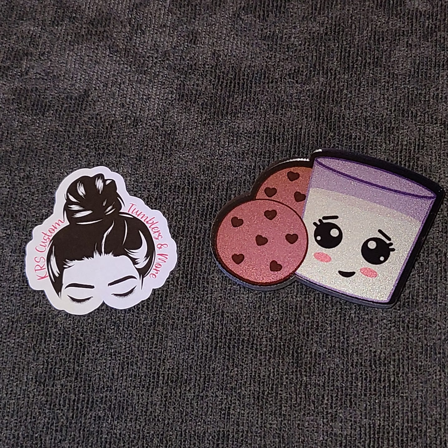RTS Badge Reels - Milk & Cookies