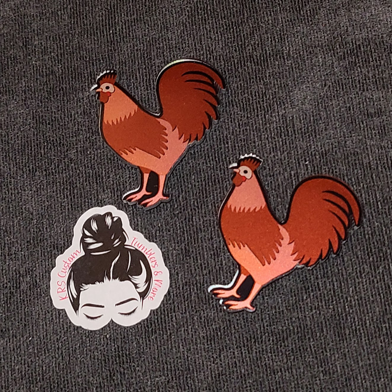 RTS Badge Reels - Rooster