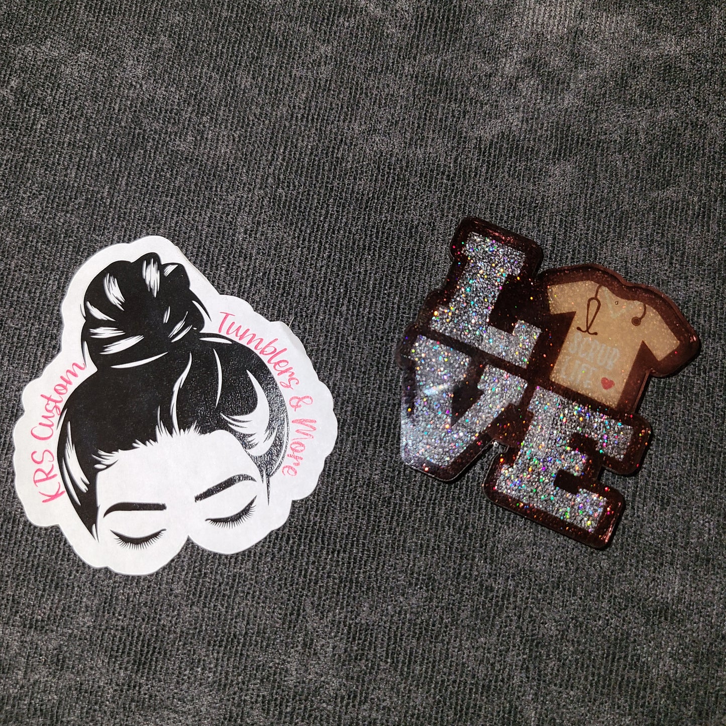 RTS Badge Reels - Love Scrub Life