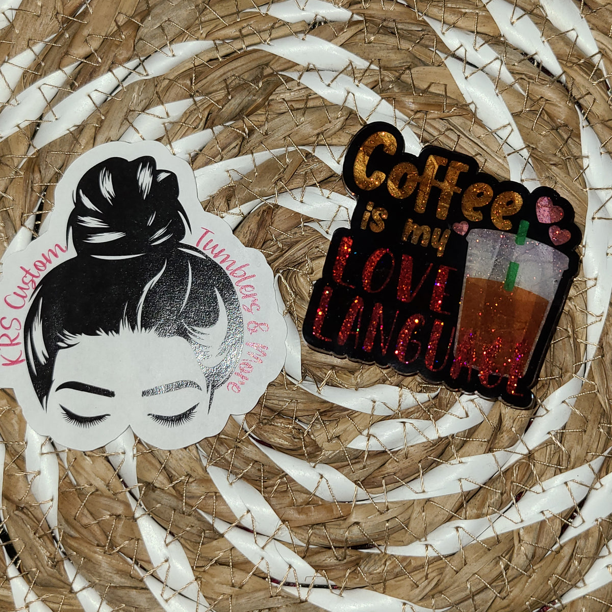 RTS Badge Reels - Coffee is my Love Language