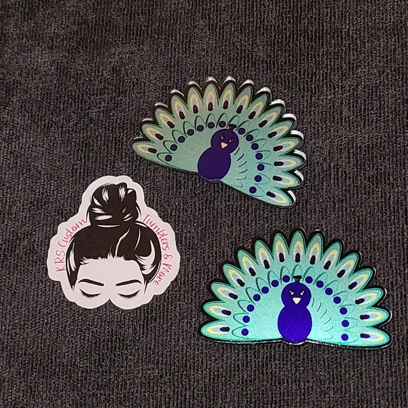 RTS Badge Reels - Peacock