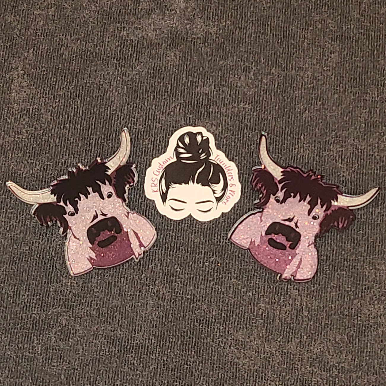 RTS Badge Reels - Highland Cow