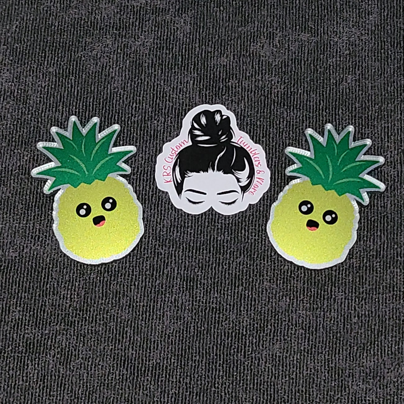 RTS Badge Reels - Baby Pineapple