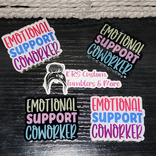 RTS Badge Reels - Emotional Support Coworker