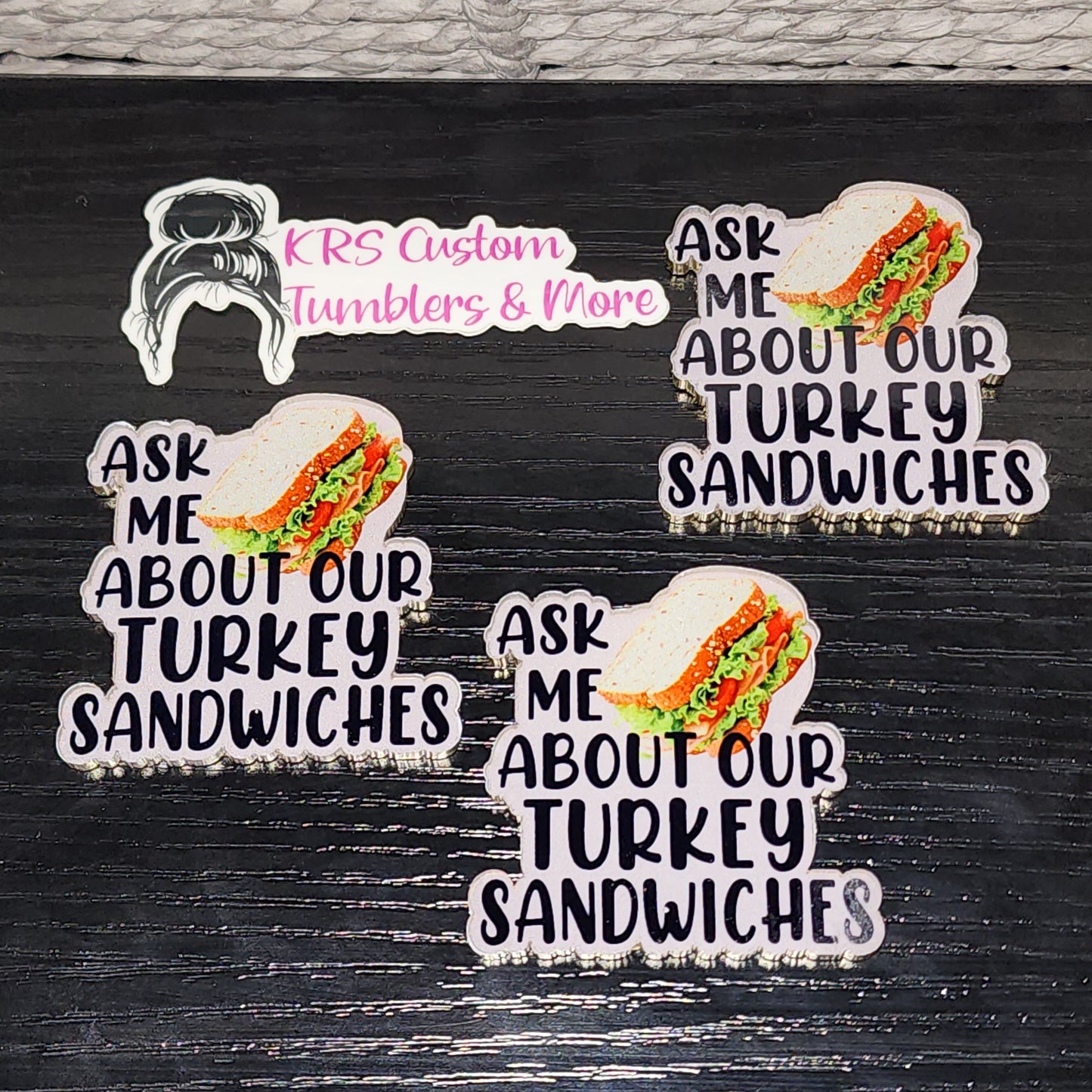 RTS Badge Reels - Turkey Sandwiches