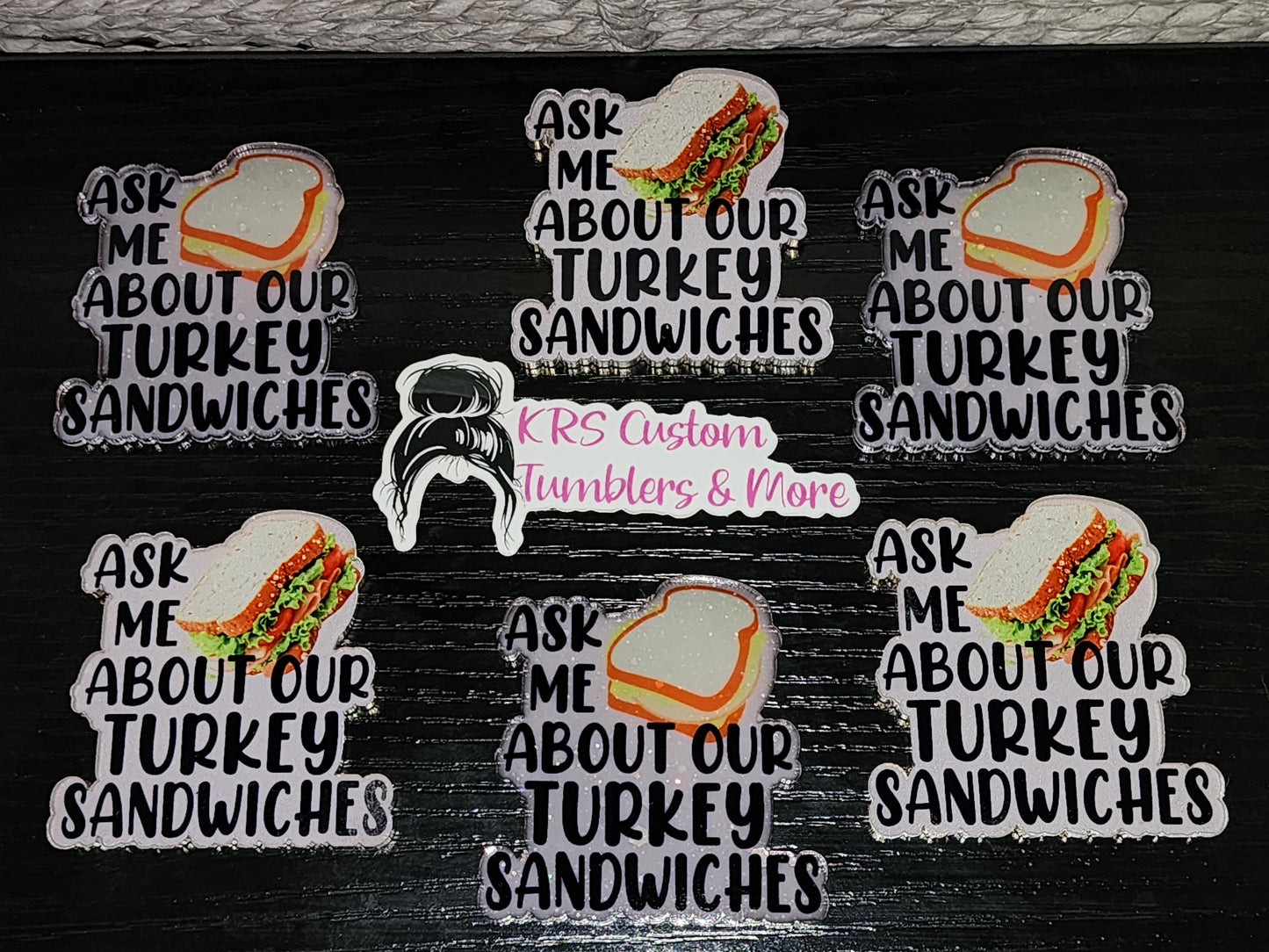 RTS Badge Reels - Turkey Sandwiches