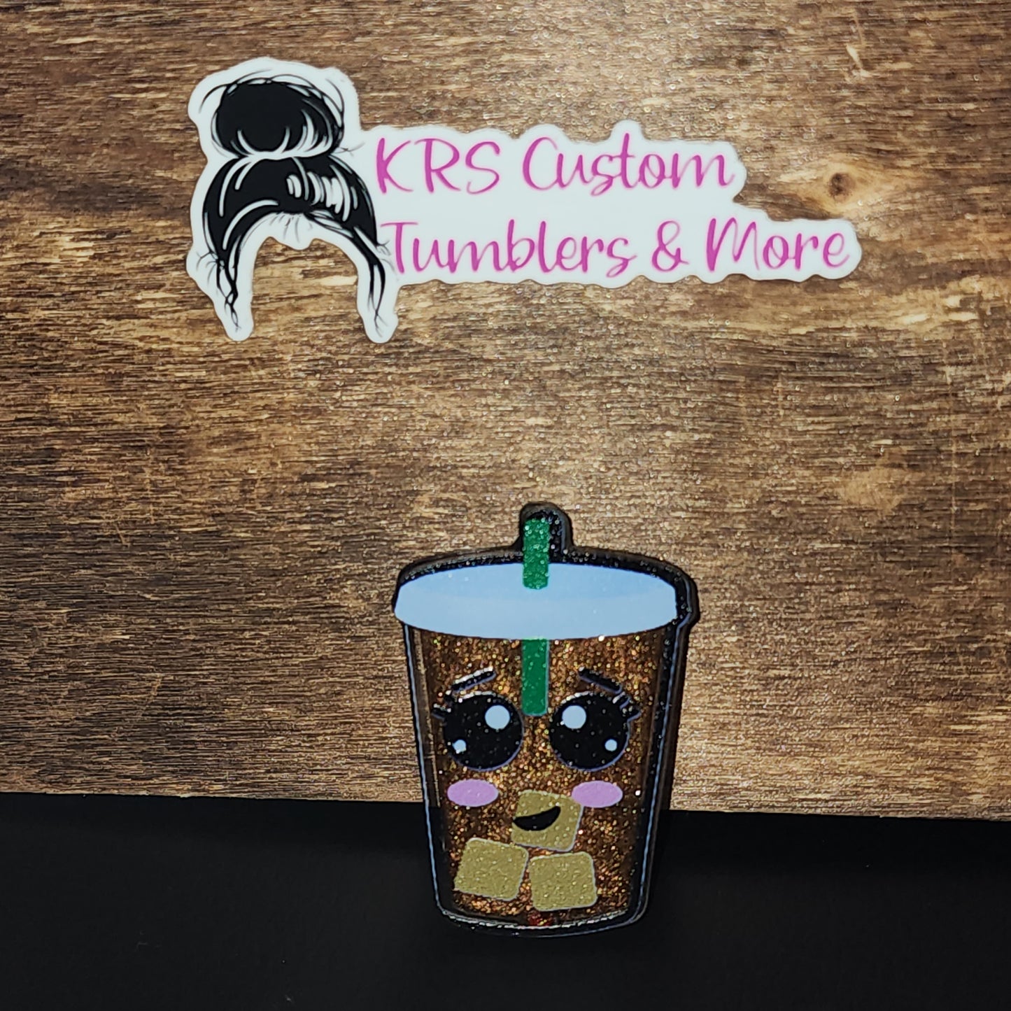 RTS Badge Reels - Iced Coffee - Shaker