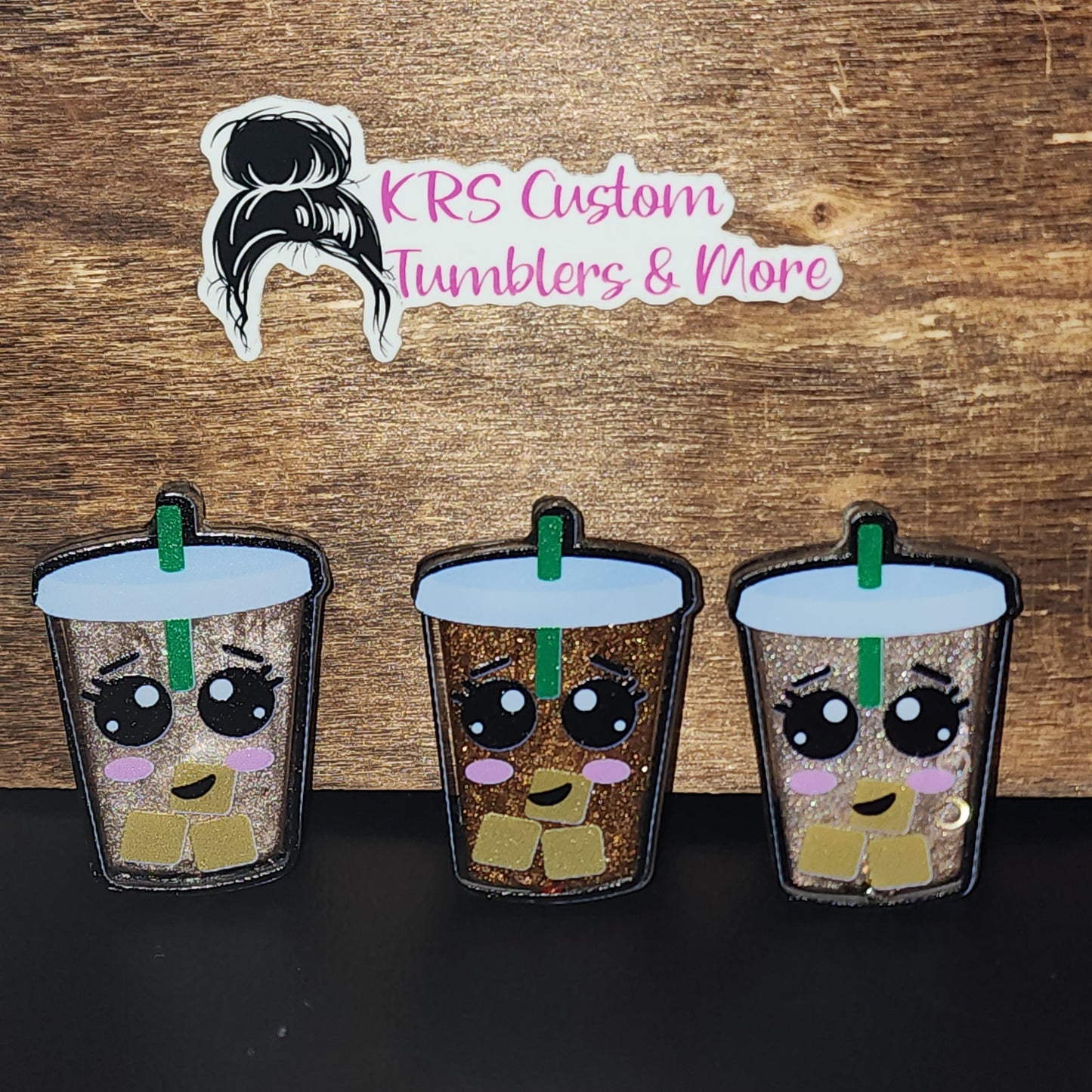 RTS Badge Reels - Iced Coffee - Shaker