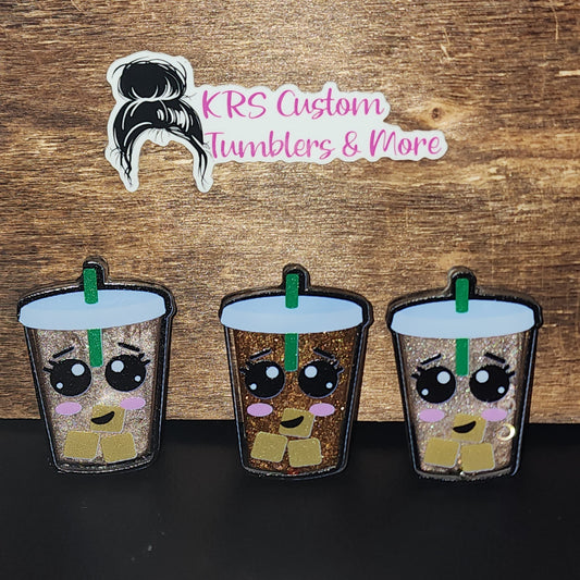 RTS Badge Reels - Iced Coffee - Shaker