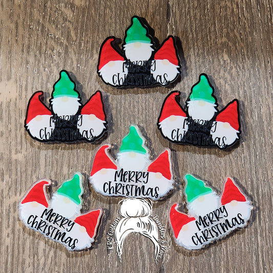 RTS Badge Reels - Merry Christmas Gnomes