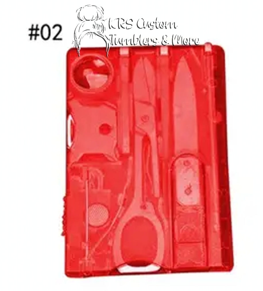 10-in-1 Swisscard Pocket Multi Tool Card