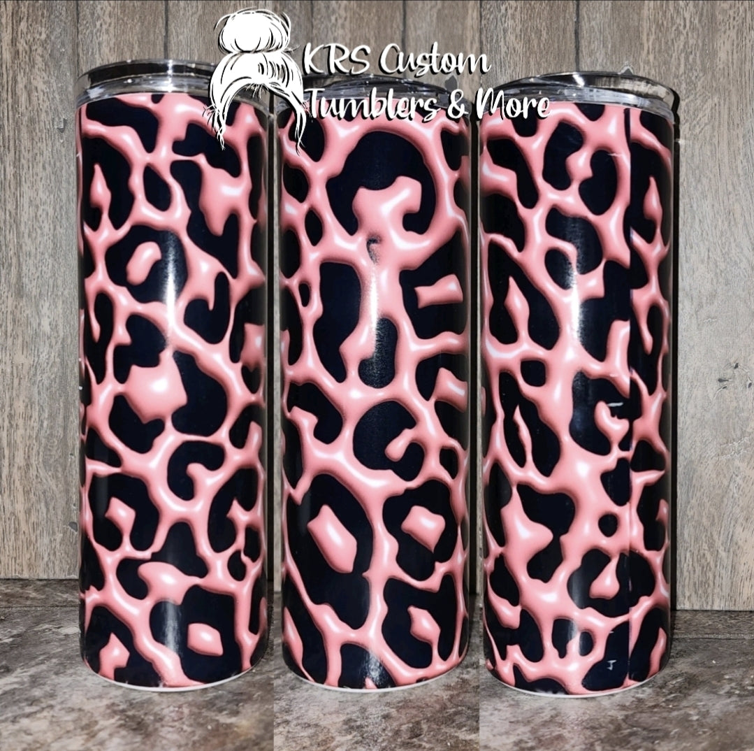 RTS 20oz - Pink Cheetah