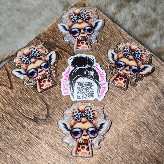 RTS Badge Reels - Glam Girraffe