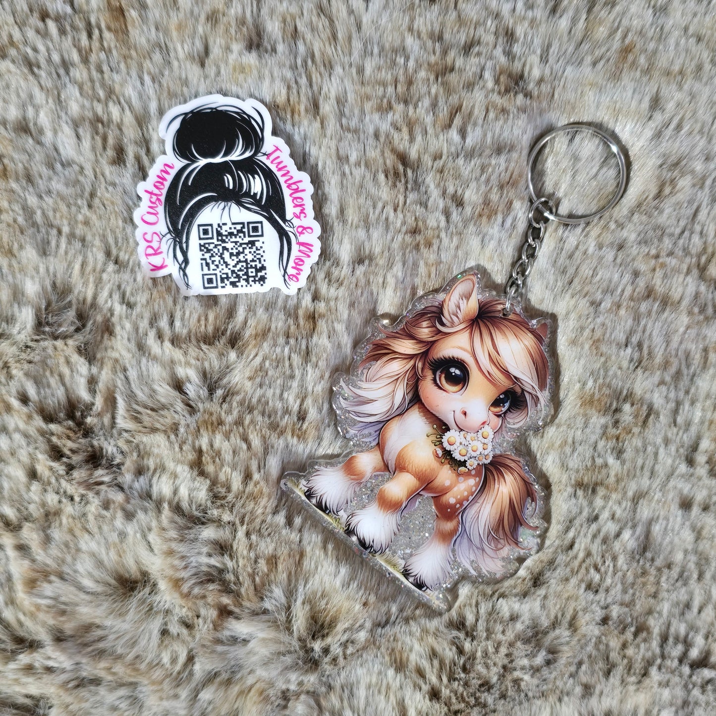 RTS Keychains - Cute Pony