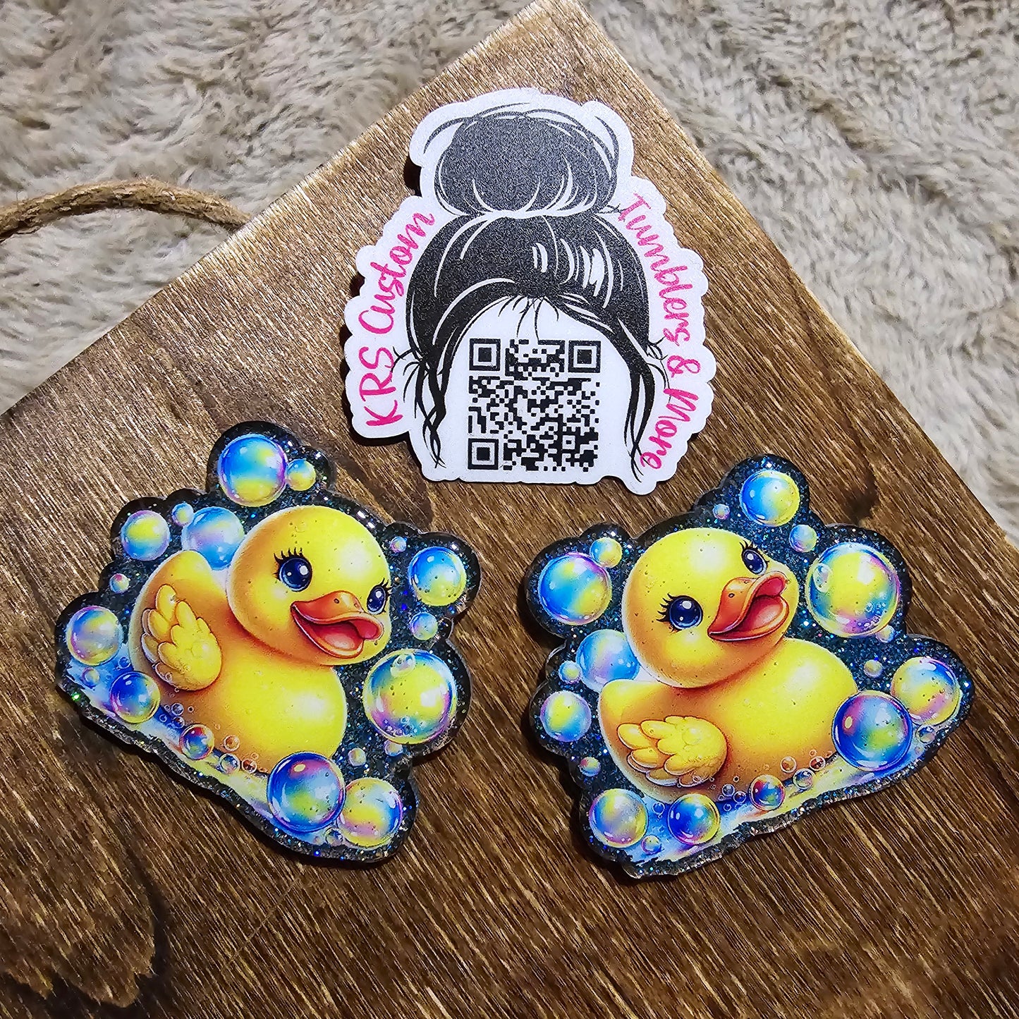 RTS Badge Reels - Duck Bubbles