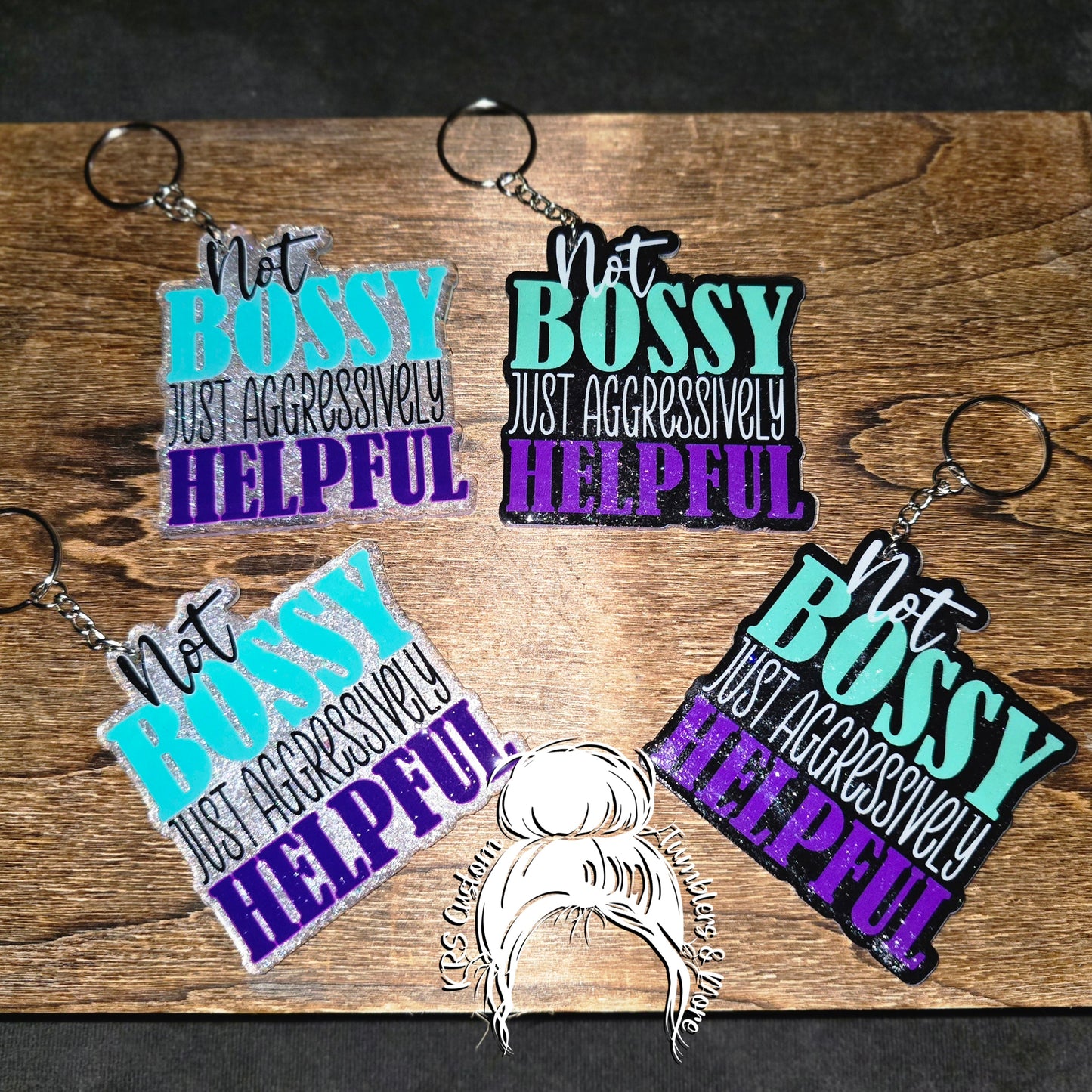 RTS Keychains - Not Bossy