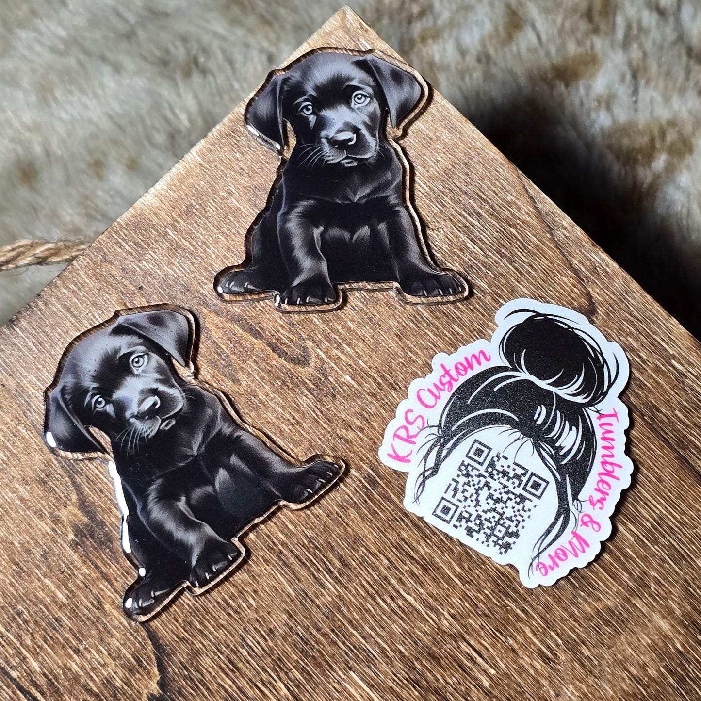 RTS Badge Reels - Black Lab