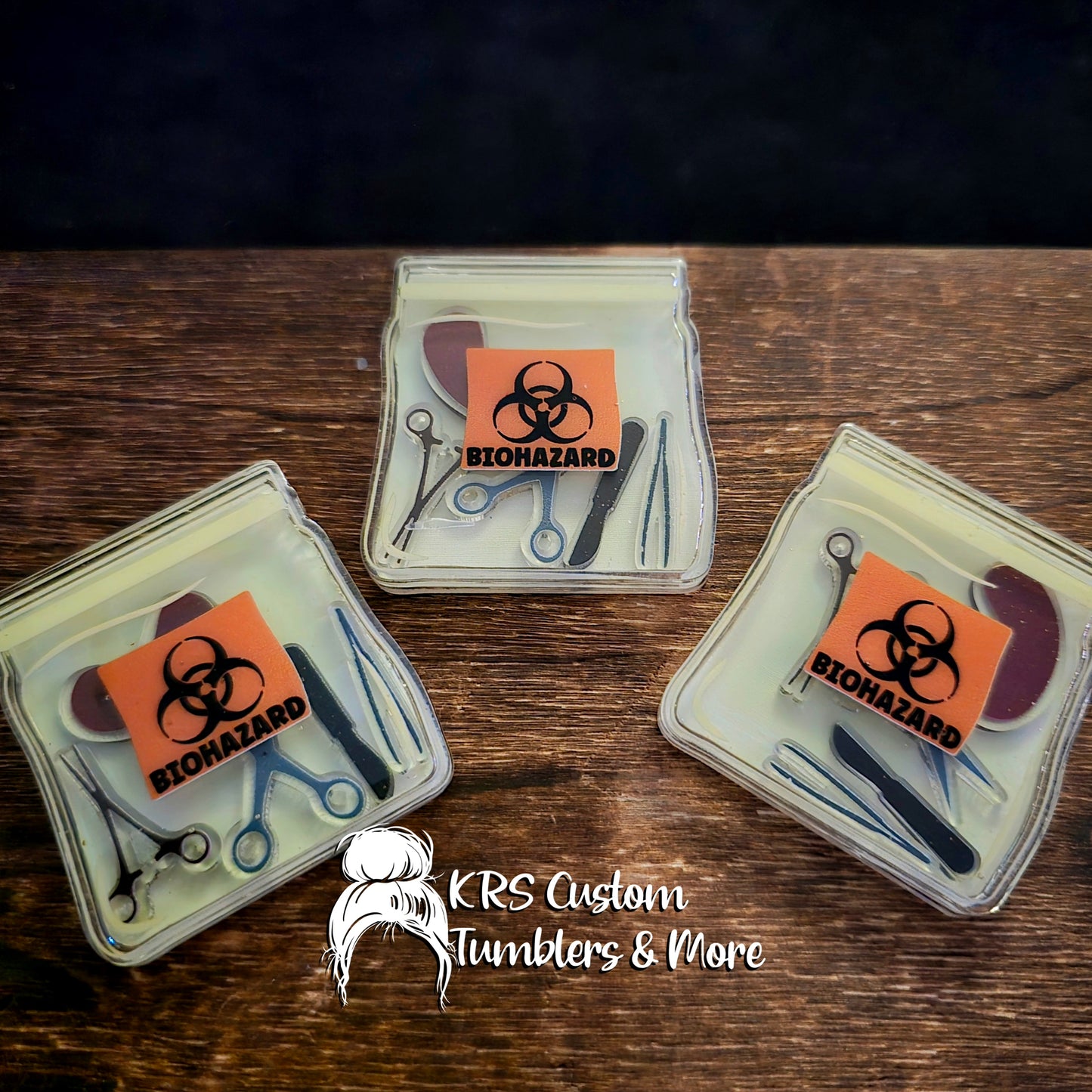 RTS Badge Reels - Biohazard Bag - Shaker