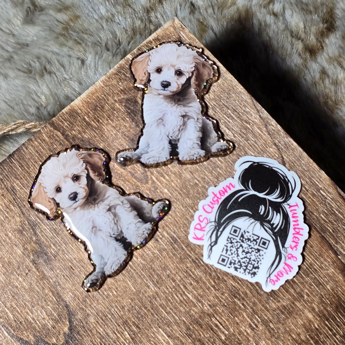 RTS Badge Reels - Poodle