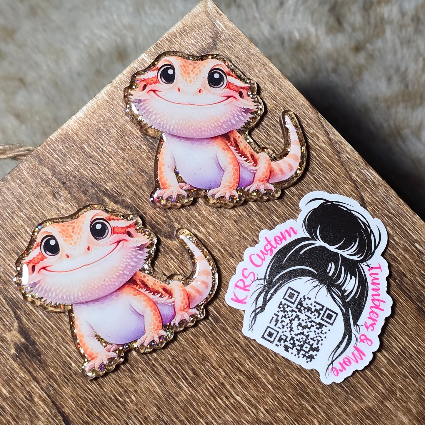 RTS Badge Reels - Bearded Dragon