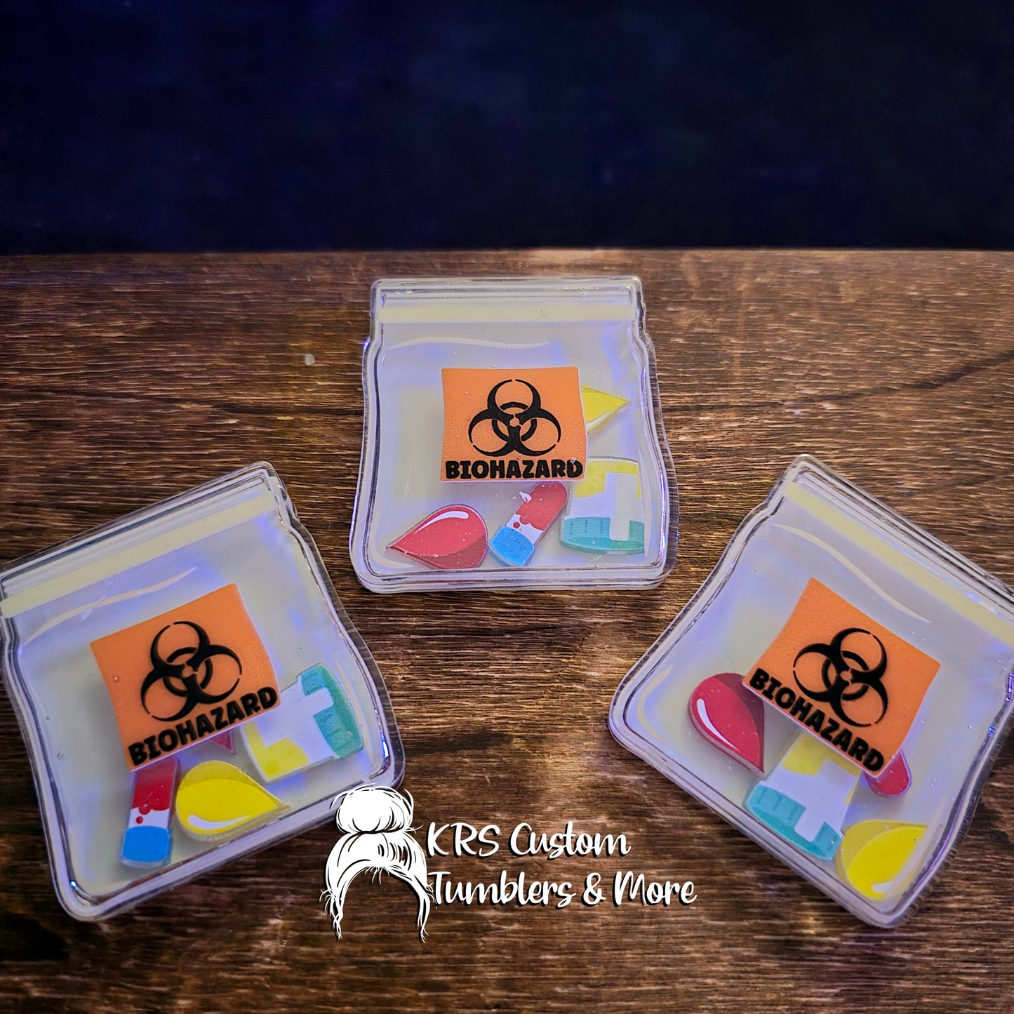 RTS Badge Reels - Biohazard Bag - Shaker