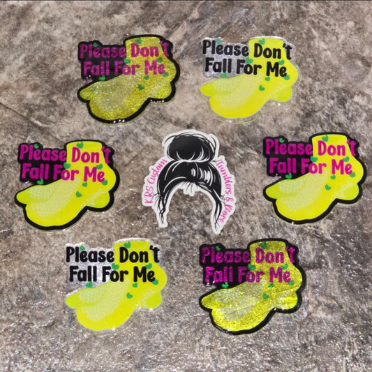 RTS Badge Reels - Please don't fall for me
