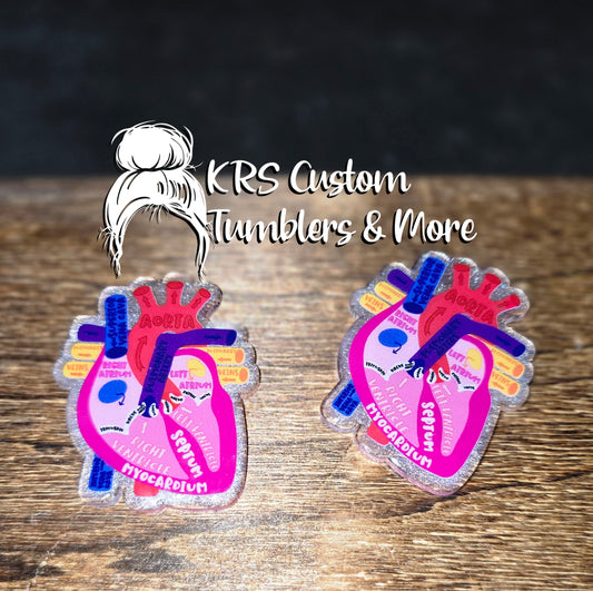 RTS Badge Reels - Labeled Heart