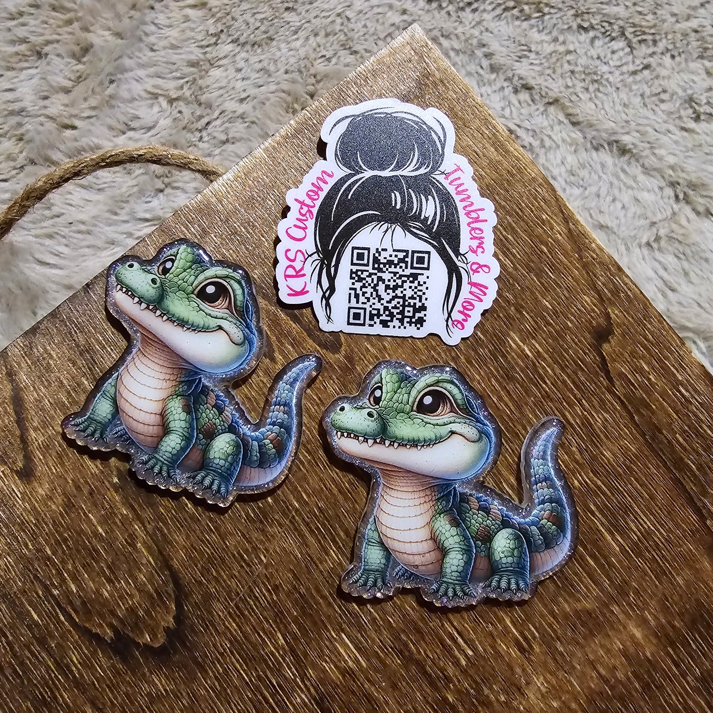 RTS Badge Reels - Crocodile