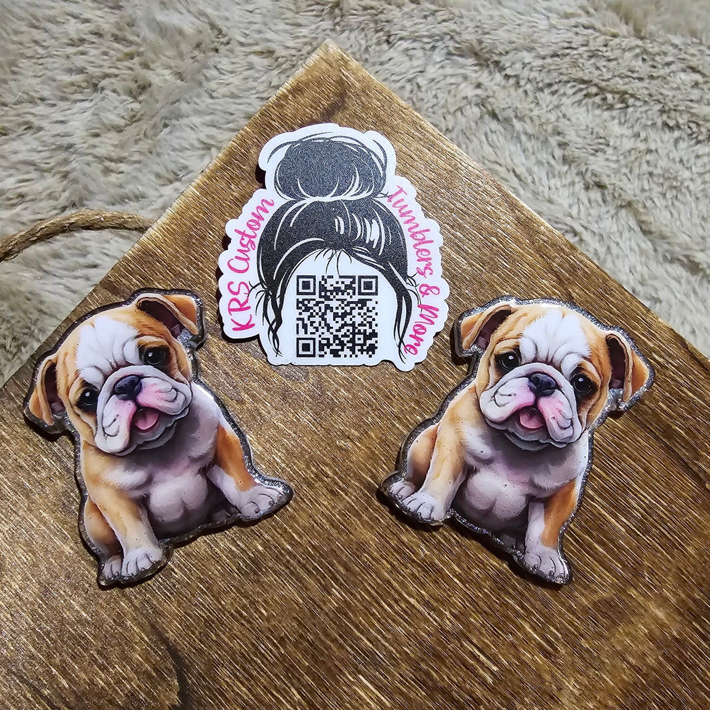 RTS Badge Reels - English Bulldog