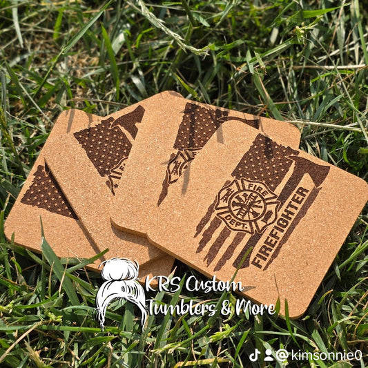RTS Cork Coasters - Fire Dept