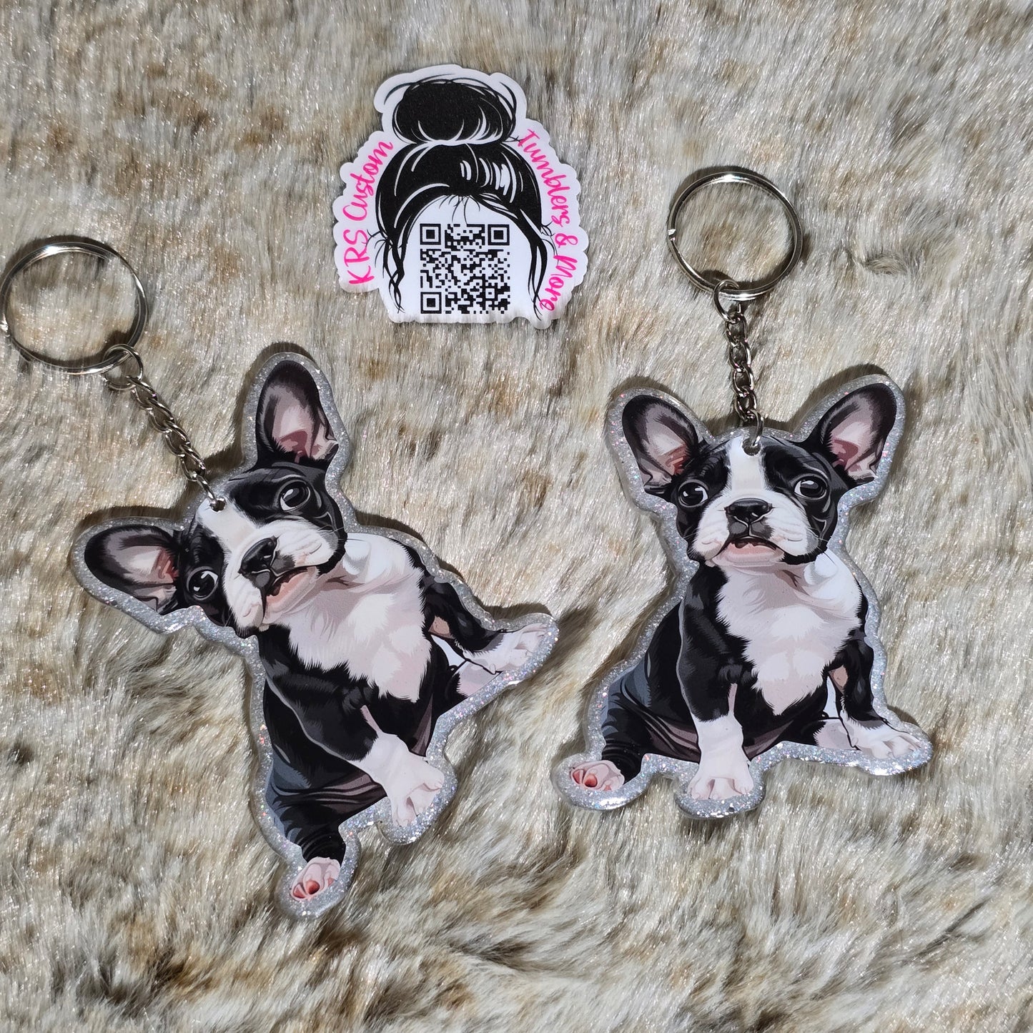 RTS Keychains - Boston Terrier