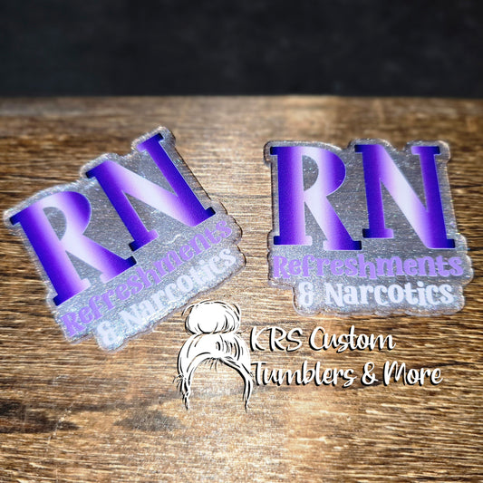 RTS Badge Reels - Refreshments & Narcotics