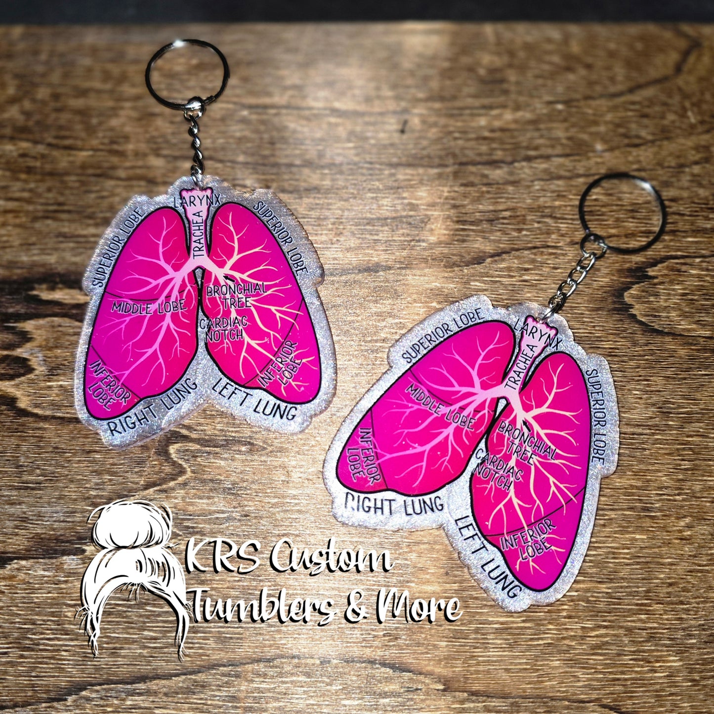 RTS Keychains - Labeled Lungs