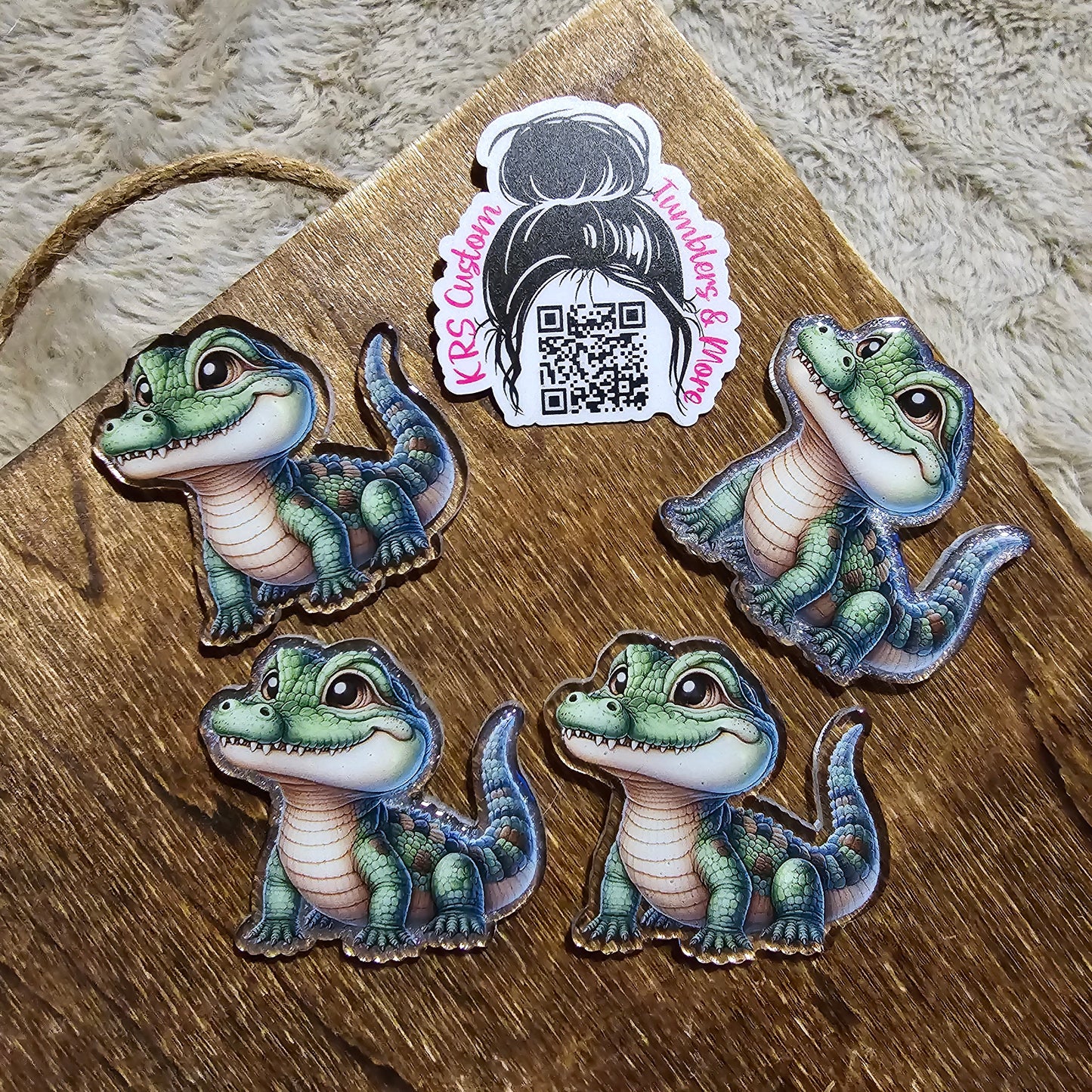 RTS Badge Reels - Crocodile