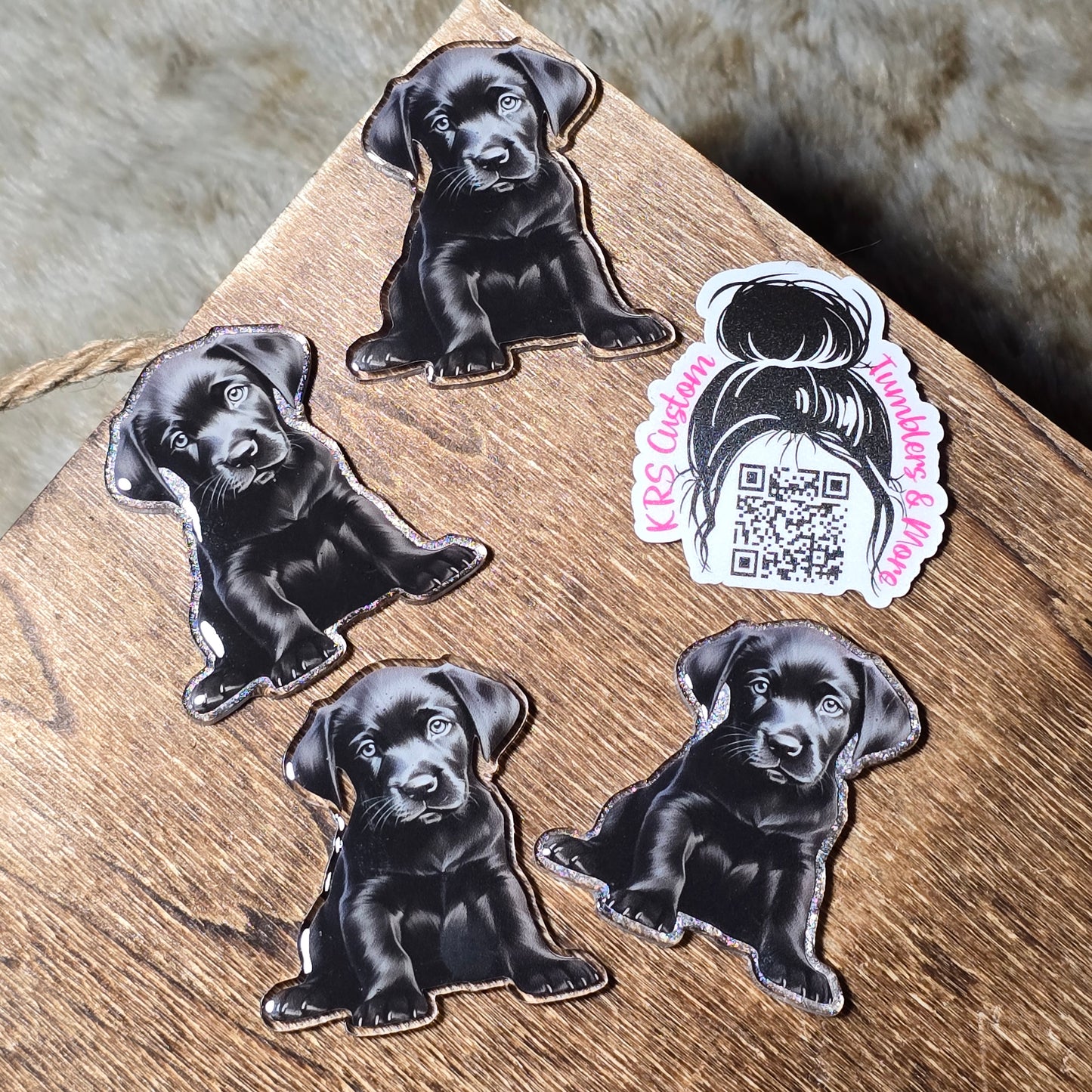 RTS Badge Reels - Black Lab