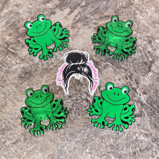 RTS Badge Reels - Sitting Frog