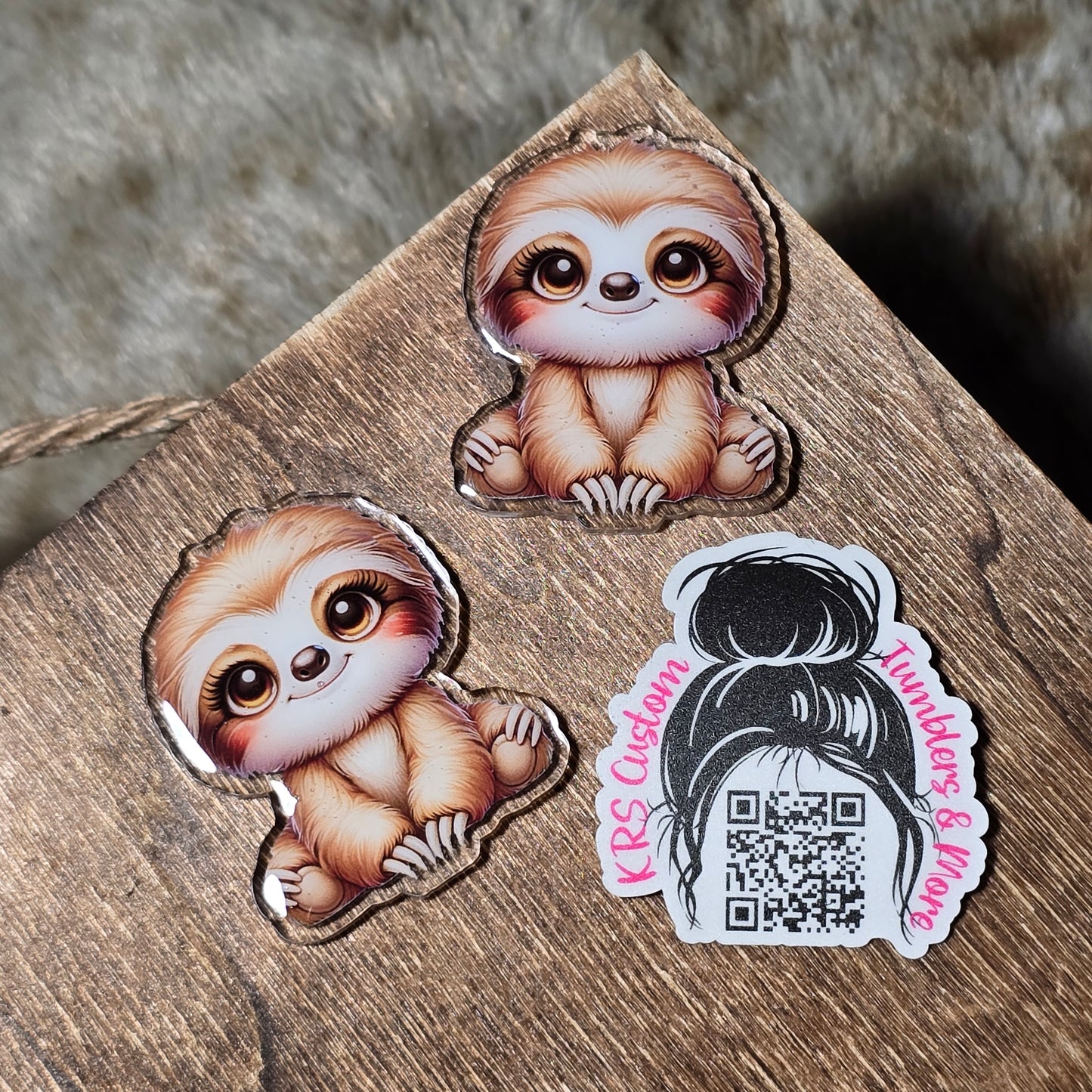 RTS Badge Reels - Sloth