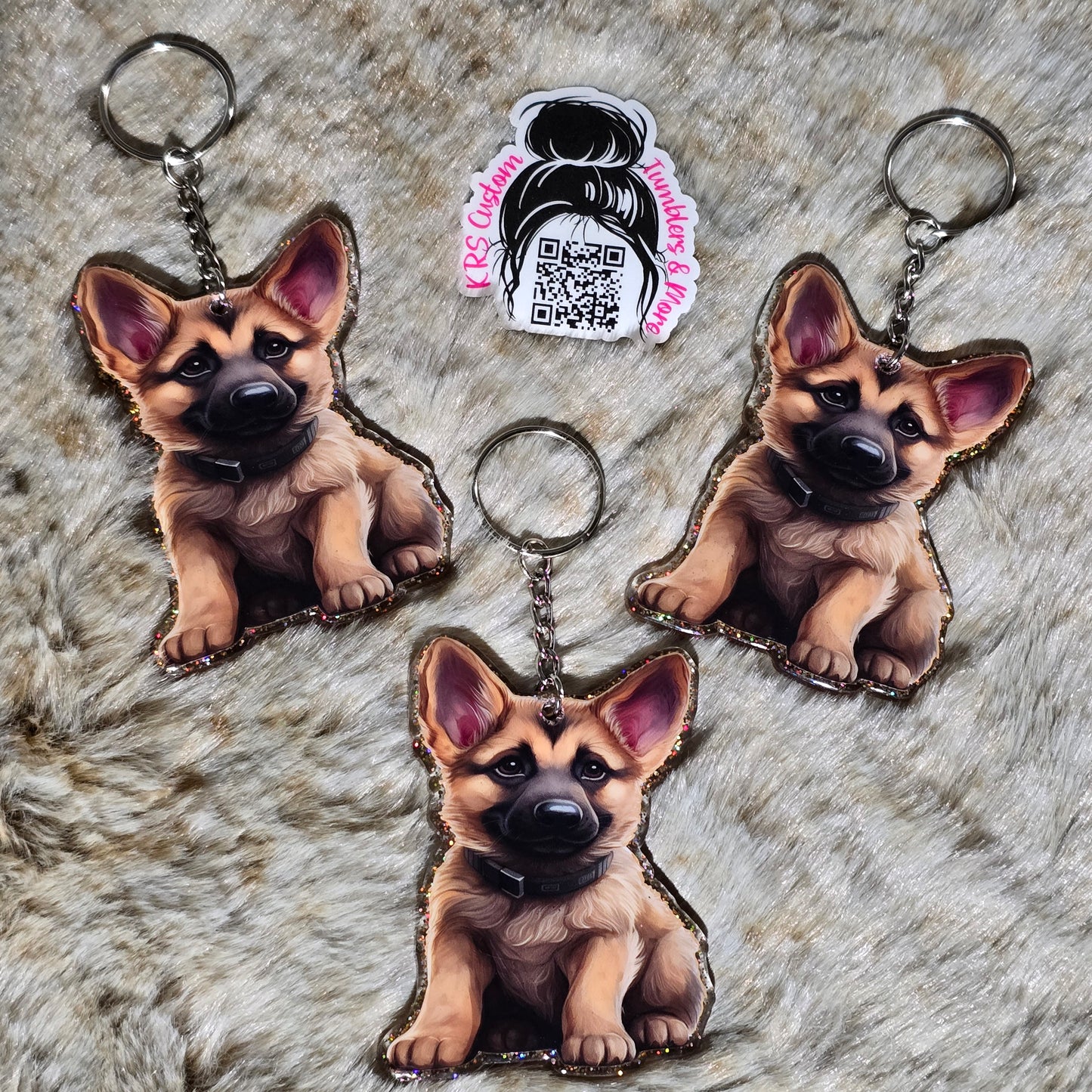 RTS Keychains - German Shepard