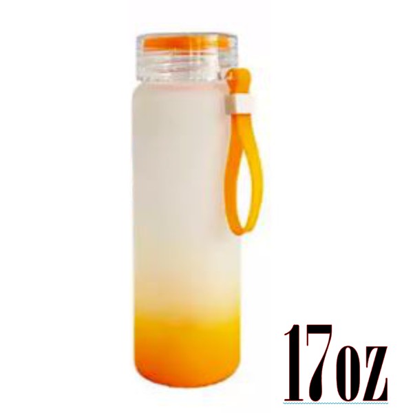 17oz Glass Water Bottles