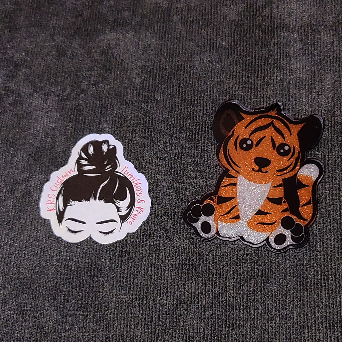 RTS Badge Reels - Sitting Tiger