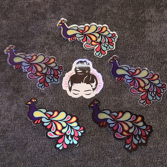 RTS Badge Reels - Peacock (Tail)