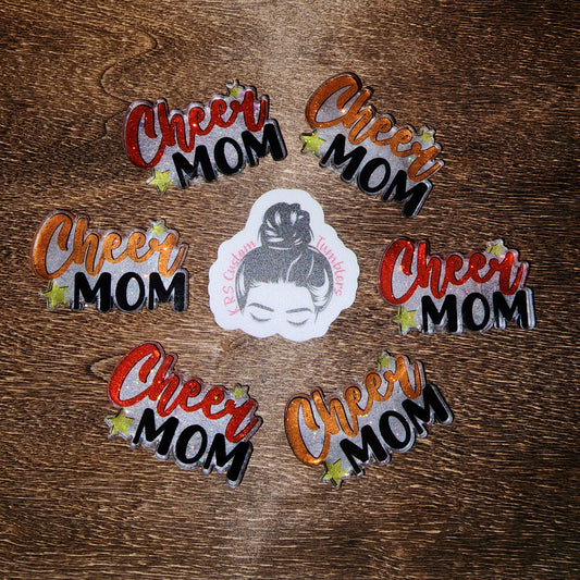 RTS Badge Reels - Cheer Mom