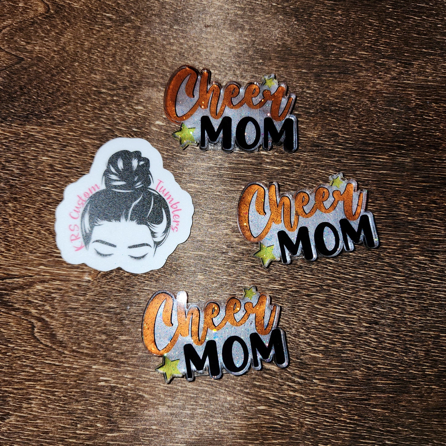 RTS Badge Reels - Cheer Mom