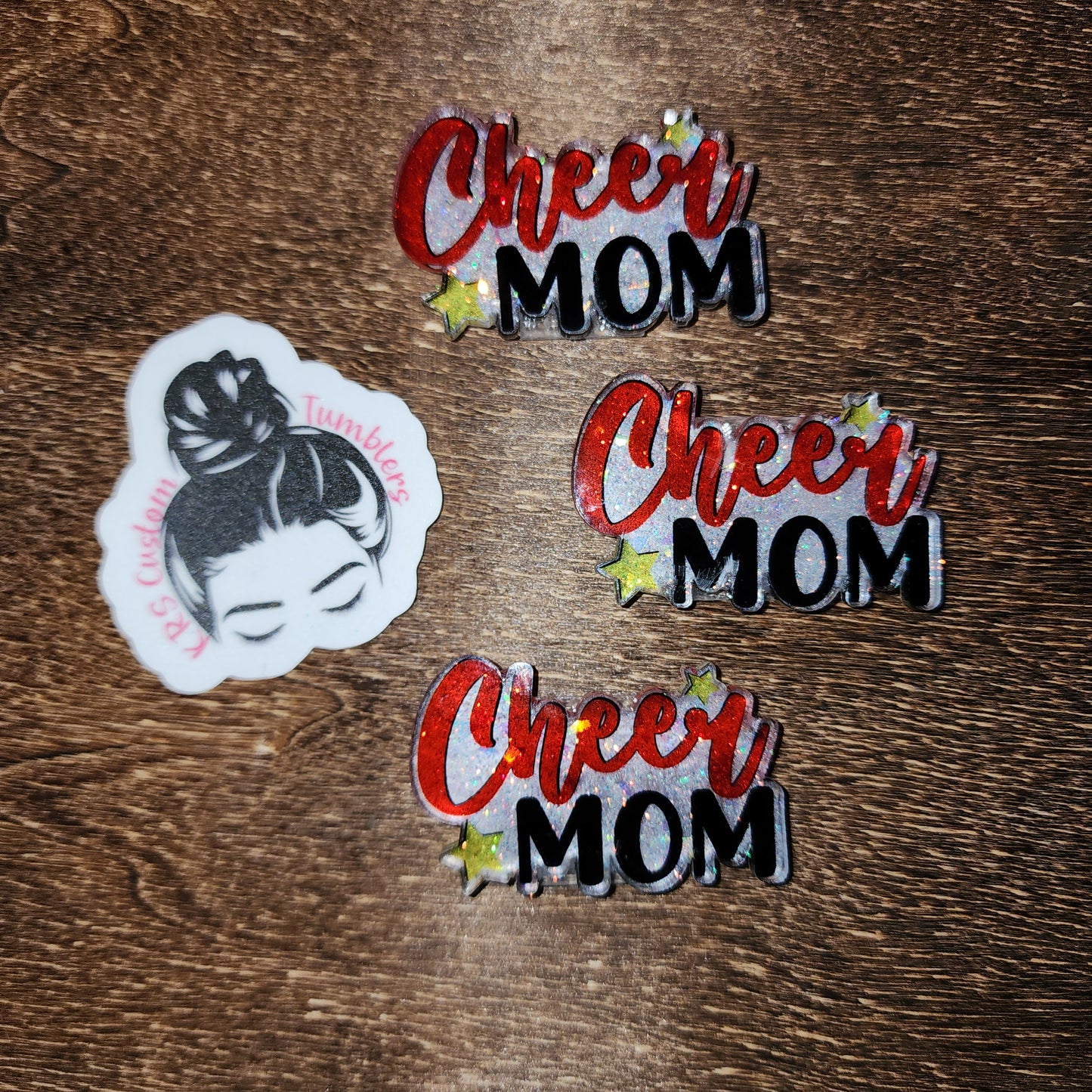 RTS Badge Reels - Cheer Mom