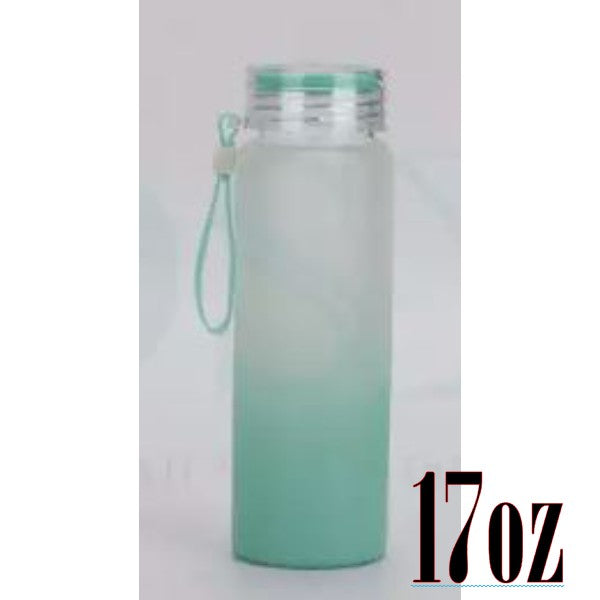 17oz Glass Water Bottles