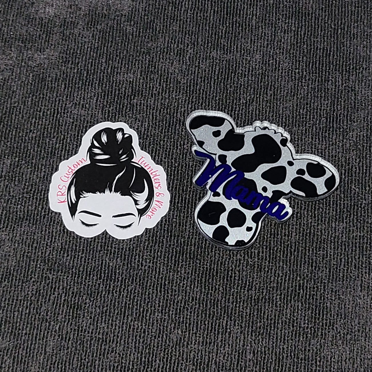 RTS Badge Reels - Mama Cow